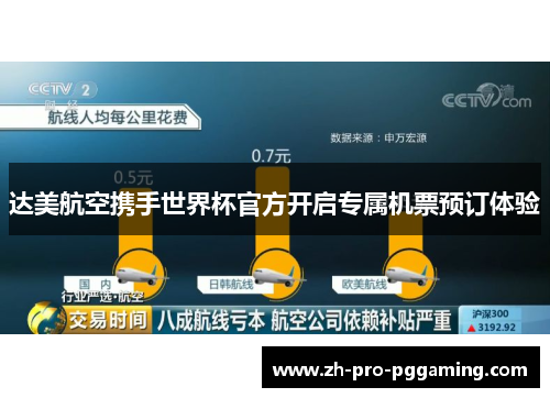 达美航空携手世界杯官方开启专属机票预订体验
